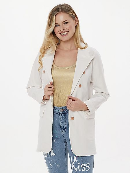 Sarah Kern Hemdjacke Blouson figurumspielend mit günstig online kaufen