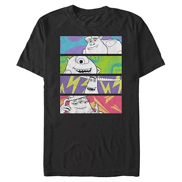 Pixar - Monster - Gruppe Color Panels - Männer T-Shirt günstig online kaufen