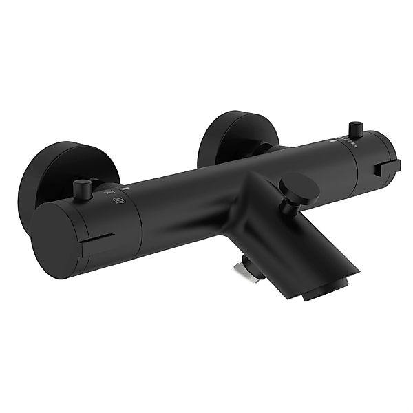 Schütte Thermostat Badewannenarmatur London Schwarz Matt günstig online kaufen