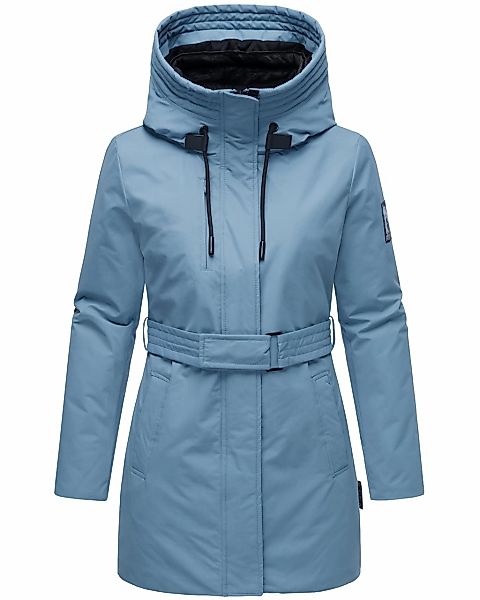 Navahoo Winterjacke "Eishauch 14" mitKapuze Damen Winterparka mit Taillengü günstig online kaufen