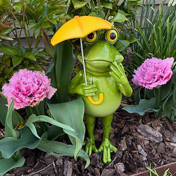 Online-Fuchs Gartenfigur Deko Figuren Frosch mit günstig online kaufen