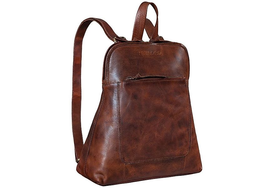 STILORD Cityrucksack "Cathy" Frauen Rucksack Elegant Leder günstig online kaufen