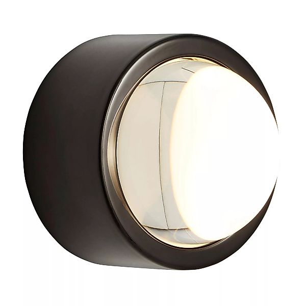Tom Dixon - Spot Round LED Wandleuchte - schwarz/glänzend/Ø11cm/neue Farbe günstig online kaufen