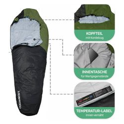 Steinwood Mumienschlafsack Ultra leicht, Schlafsack koppelbar, günstig online kaufen