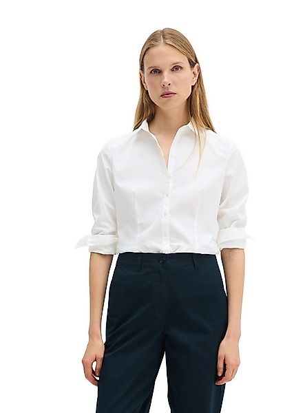 Marc O'Polo Langarmbluse in Stretch-Popeline-Qualität günstig online kaufen