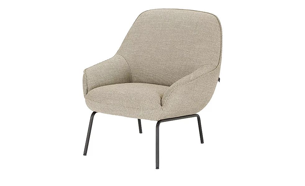 hülsta Sofa Sessel aus Flachgewebe HS 482 ¦ beige ¦ Maße (cm): B: 76 H: 83 günstig online kaufen