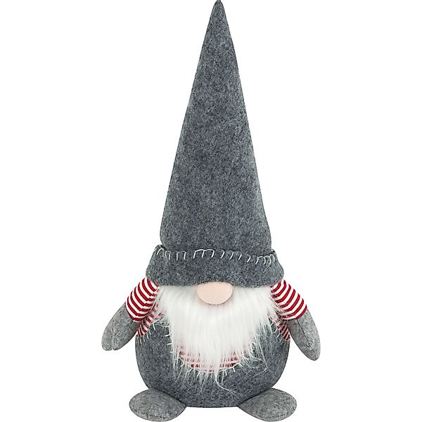 Deko-Figur Wichtel Polyester 20 cm x 17 cm x 48 cm Grau günstig online kaufen