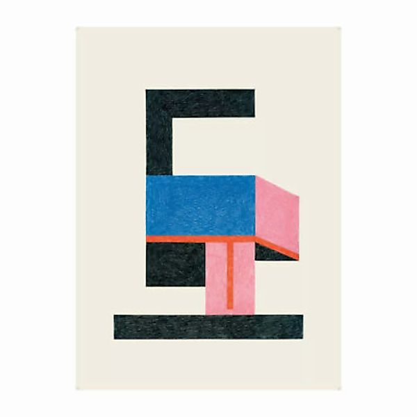 Poster Nathalie du Pasquier - Froid papierfaser bunt / 47,5 x 67,5 cm - The günstig online kaufen