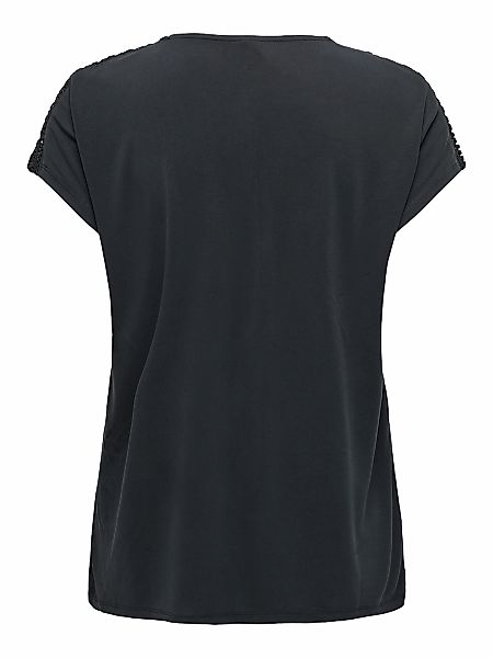 ONLY Kurzarmshirt ONLFREE LIFE CAPSLEEVE LACE günstig online kaufen