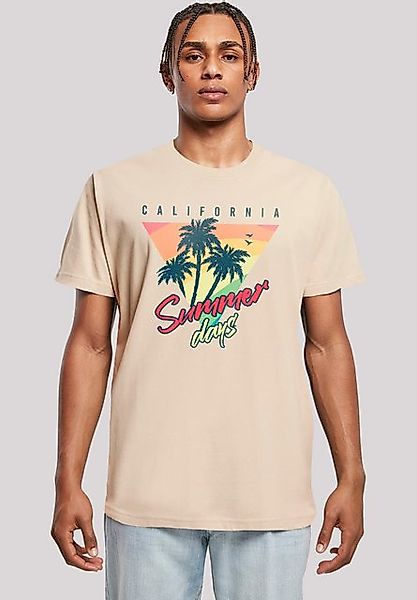 F4NT4STIC T-Shirt California Palmen Retro Premium Qualität günstig online kaufen