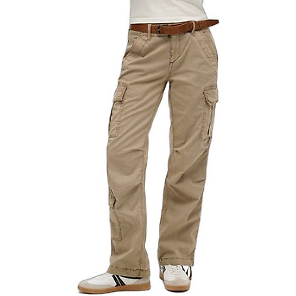 Superdry  Cargohose Pantalon cargo droit taille basse femme günstig online kaufen