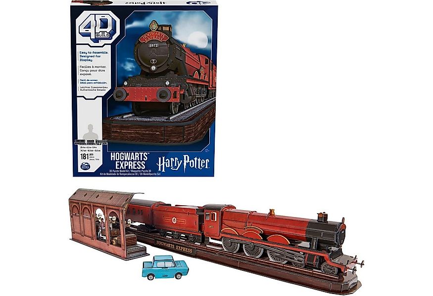 Spin Master 3D-Puzzle 4D Build - Harry Potter - Hogwarts Express, 181 Puzzl günstig online kaufen