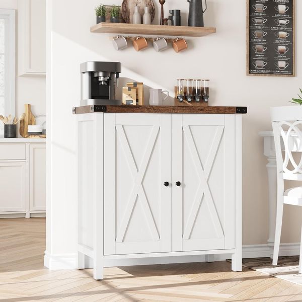 GarveeMore Unterschrank Küchenschrank Sideboard mit Türen, günstig online kaufen