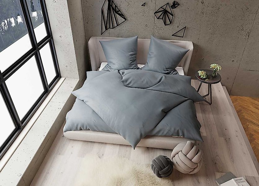 BETTWAESCHE-MIT-STIL Bettwäsche TENCEL™ Lyocell Bettwäsche uni günstig online kaufen