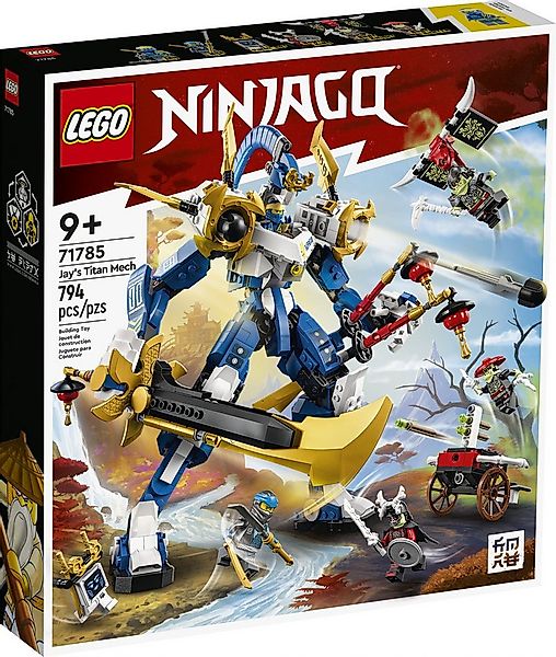 LEGO® LEGO® Ninjago 71785 Jays Titan-Mech Konstruktionsspielsteine günstig online kaufen