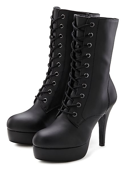 LASCANA Belle Affaire Stiefel, Schnürstiefelette, High-Heel-Boots günstig online kaufen