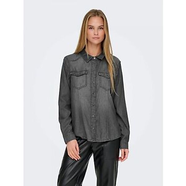 Only  Blusen 15315185 ALEXA-MEDIUM GREY DENIM günstig online kaufen