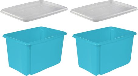 keeeper Aufbewahrungsbox "emil" 45 L, mit Deckel, hochwertiger Kunststoff günstig online kaufen