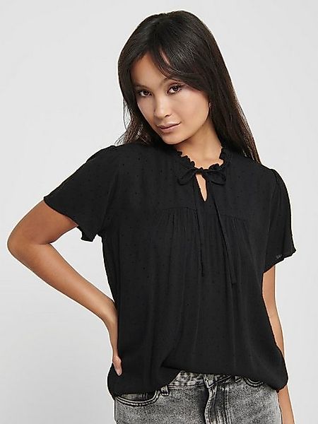 JACQUELINE de YONG Blusenshirt Oberteil Rundhals V-Ausschnitt JDYLIMA LIFE günstig online kaufen