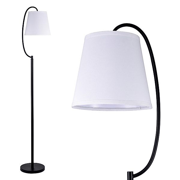 Tukrool Stehlampe Stehleuchten LED E27,Bogenlampe, Lampenschirm günstig online kaufen