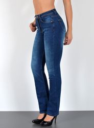 ESRA Straight-Jeans Premium Damen Straight Fit günstig online kaufen
