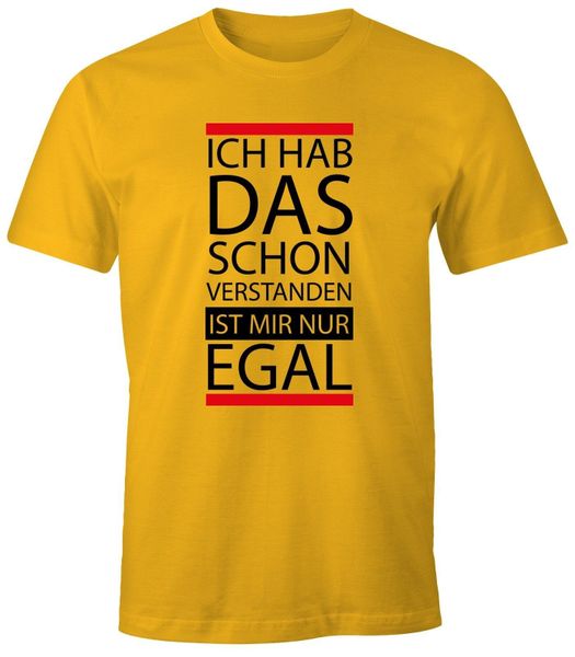 MoonWorks Print-Shirt Herren T-Shirt - Ich günstig online kaufen