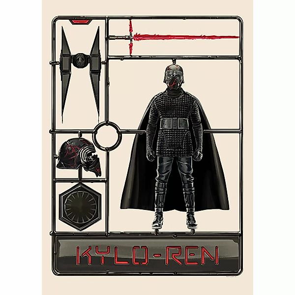 Komar Bild "Star Wars Toy Kylo", Star Wars, (1 St.), Wandbild zur Dekoratio günstig online kaufen