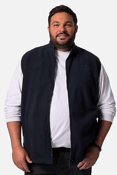 Men Plus Steppweste Fleeceweste Stehkragen günstig online kaufen