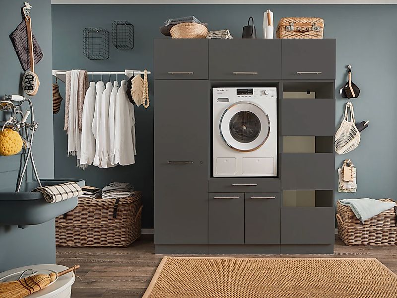 Laundreezy Mehrzweckschrank-Set "LAUNDREEZY LDSK9", Breite 167,5 cm günstig online kaufen