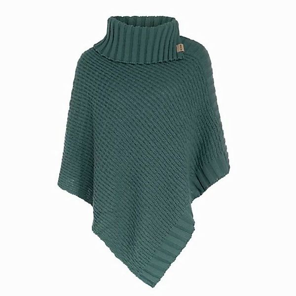 Knit Factory Strickponcho Nicky Ponchos One Size Glatt Grün (1-tlg) modern günstig online kaufen