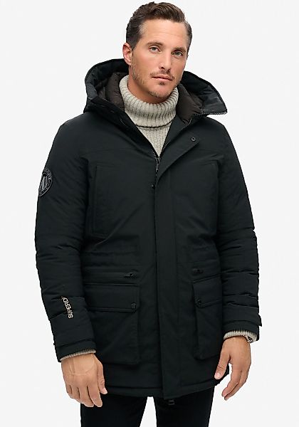 Superdry Steppjacke "City Padded Parka Jacket" mit Kapuze günstig online kaufen