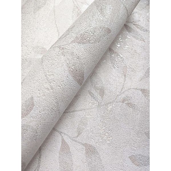 Newroom Vliestapete Castano Leicht Glänzend Floral FSC® günstig online kaufen