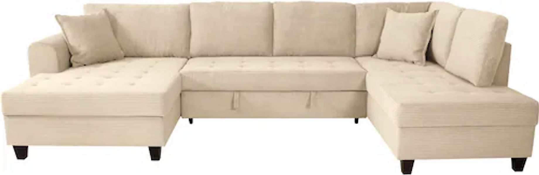 Trends by HG Wohnlandschaft »Moritz, U-Form« günstig online kaufen