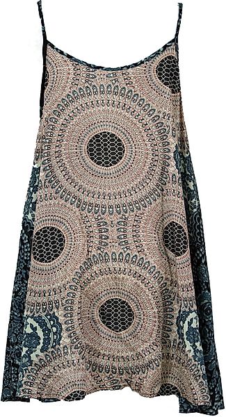 Guru-Shop Midikleid Boho Mandala Minikleid, Trägerkleid,.. günstig online kaufen