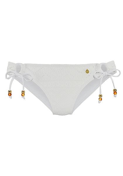 LASCANA Bikini-Hose Omara mit Lochstickerei günstig online kaufen