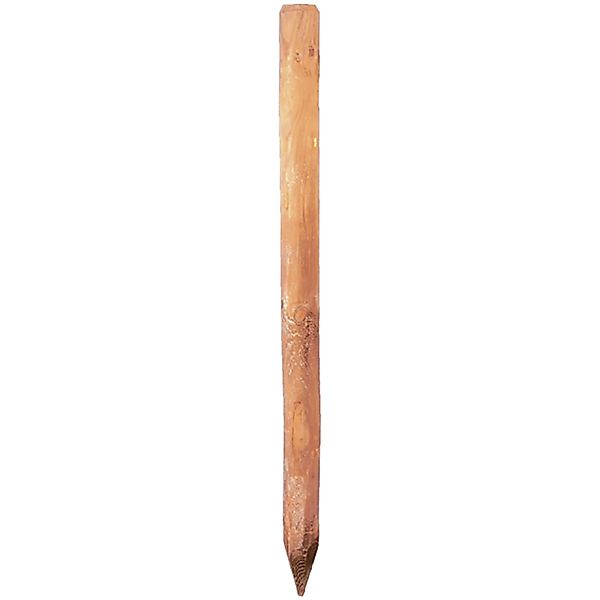 T & J Zaunpfahl Braun druckimprägniert  Ø 8 cm x 150 cm günstig online kaufen