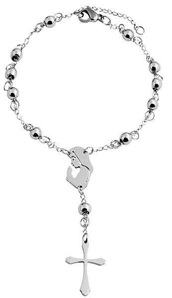 AKZENT Armband Rosianne Armband Edelstahl silber günstig online kaufen
