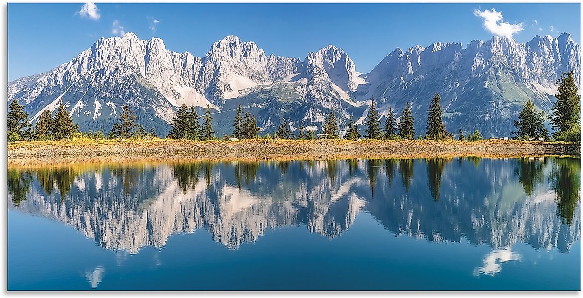 Artland Wandbild "Kaisergebirge Tirol", Berge & Alpenbilder, (1 St.), als A günstig online kaufen