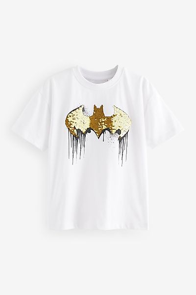Next Paillettenshirt Batman lizensiertes T-Shirt mit günstig online kaufen