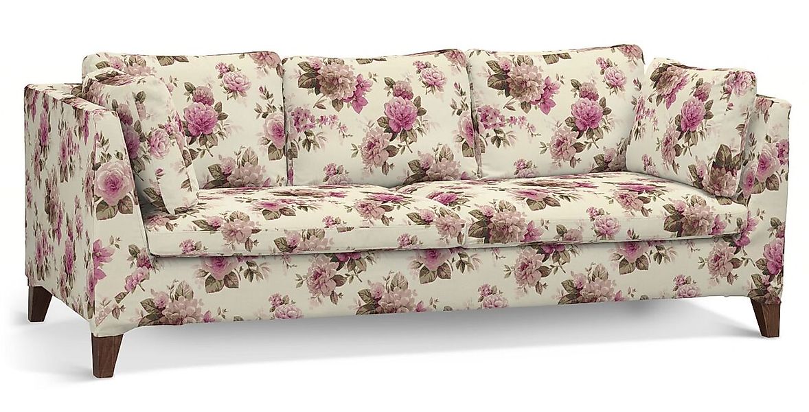 Bezug für Stockholm 3-Sitzer Sofa, beige- rosa, Stockholm 3-Sitzer, Londres günstig online kaufen