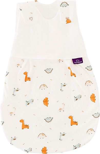 Träumeland Babyschlafsack "Außenschlafsack LIEBMICH, Design Dinolino", (1 t günstig online kaufen