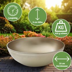 matches21 HOME & HOBBY Blumentopf Runde günstig online kaufen