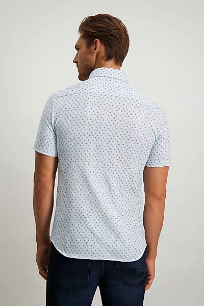 State Of Art Hemd Shortsleeve Blau Druck - Größe M günstig online kaufen