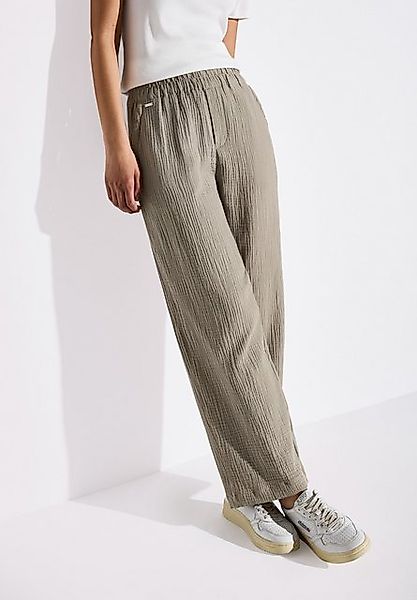 STREET ONE Stoffhose in Struktur-Optik günstig online kaufen
