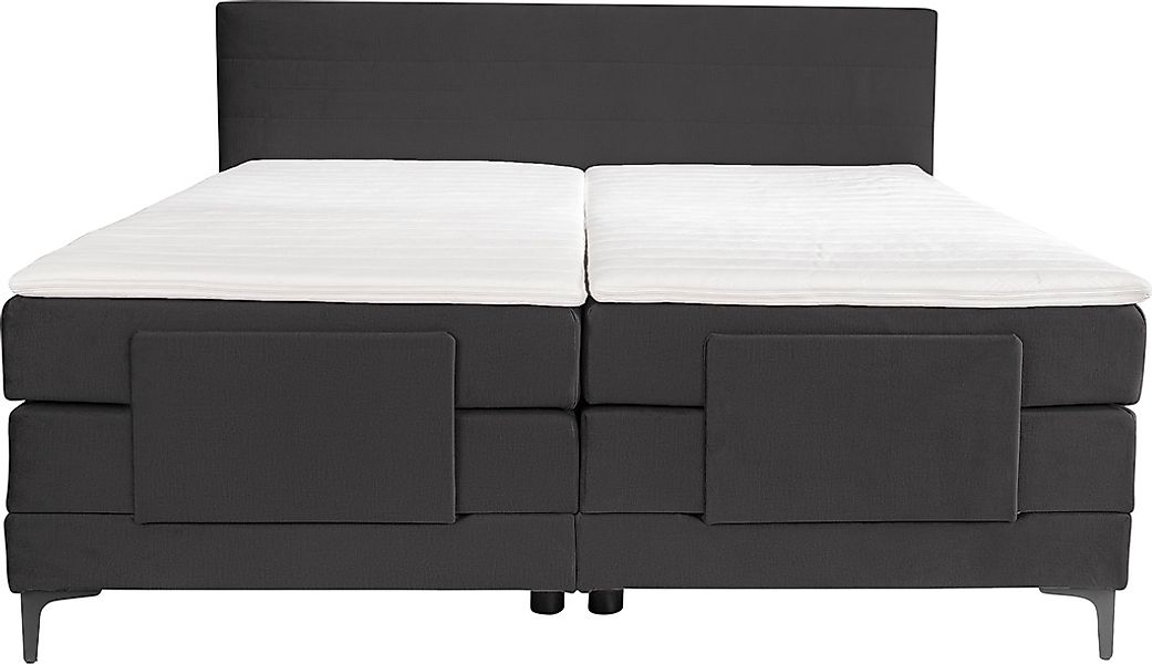 alina Boxspringbett »Powell« inkl. Motor, Matratze und Topper, in unterschi günstig online kaufen