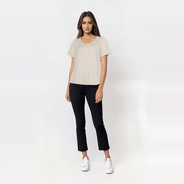 Ramona Lippert Kurzarmshirt Fiona mit elegantem Kragen – Stilvolles Damen S günstig online kaufen