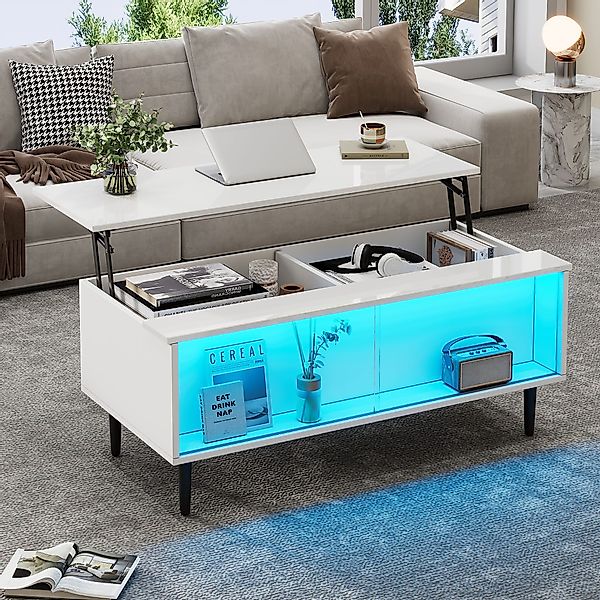 HAUSS SPOLE Couchtisch Höhenverstellbarer Kaffeetisch mit günstig online kaufen