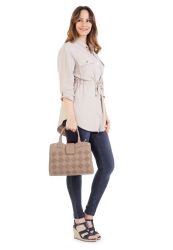 Samantha Look Henkeltasche echt Leder, Made in Italy günstig online kaufen