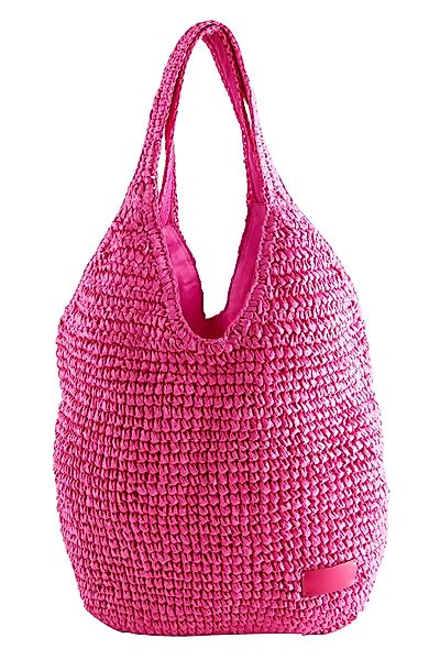 Next Schultertasche Shoppertasche aus Stroh (1-tlg) günstig online kaufen