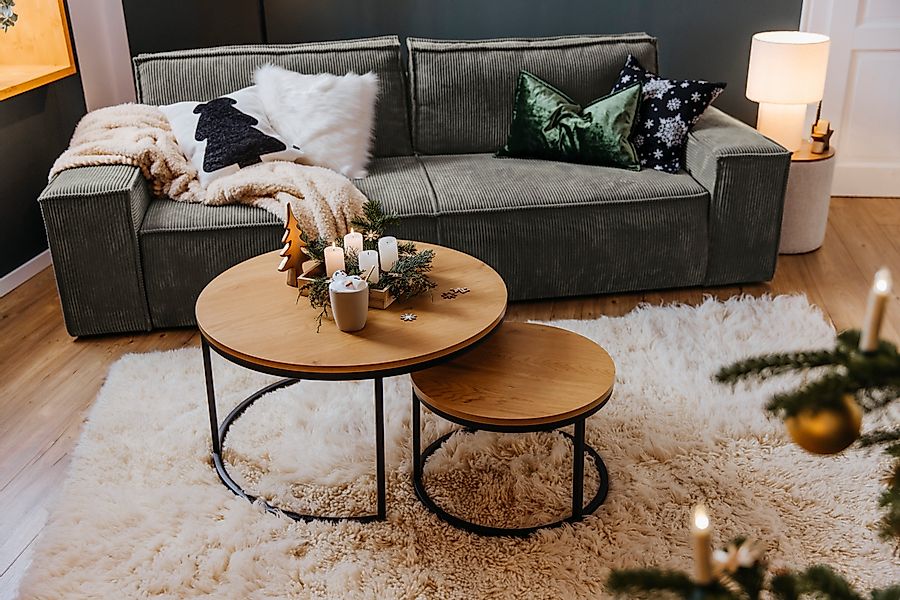 ACTONA GROUP Couchtisch Spiro, TOPSELLER! Rund, günstig online kaufen